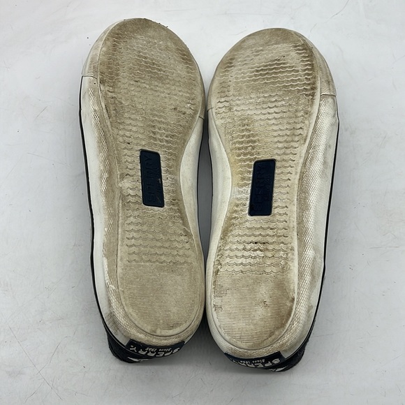 Sperry Black Canvas Slip On Boat Shoes Sz 9. SPR2543 - Picture 6 of 7